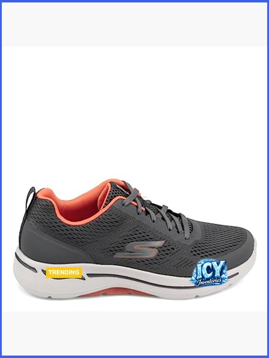 Men\'s Athletic Walking Shoes with Arch Support and Mesh Upper main image 7
